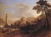 Asher Brown Durand Oberwesel on the Rhine Germany oil painting artist